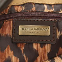 Dolce & Gabbana Clutch Bag Suede in Brown