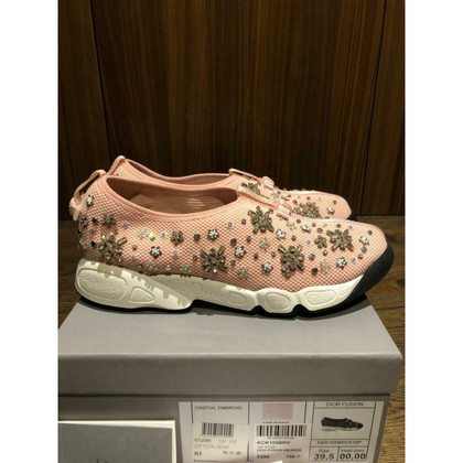 Dior Sneakers aus Baumwolle in Rosa / Pink