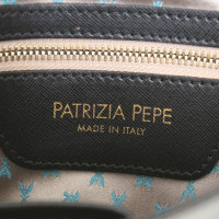 Patrizia Pepe Saffiano leather shoulder bag