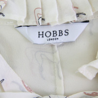 Hobbs Zijden blouse met patroon