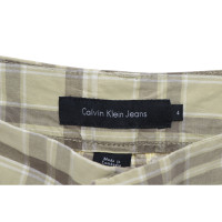Calvin Klein Shorts aus Baumwolle in Grün