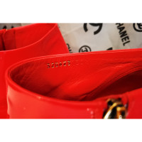 Gucci Stiefeletten aus Leder in Rot