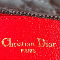 Christian Dior Lady Dior Large aus Baumwolle in Schwarz