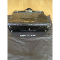 Saint Laurent Sac De Jour aus Lackleder in Schwarz