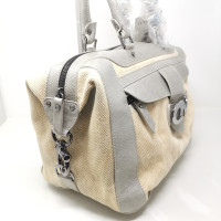 Costume National Tote bag Canvas in Beige