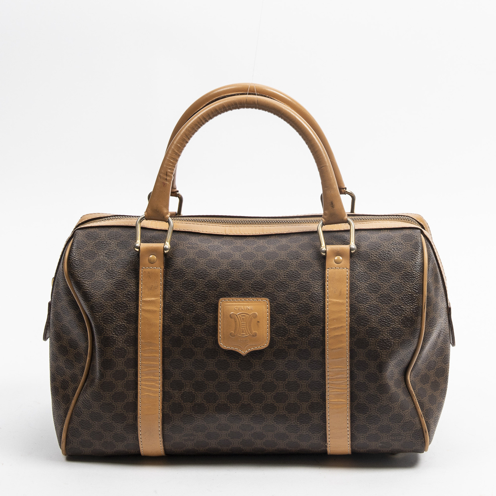 Céline Handbag Canvas in Brown - Acheter Céline Handbag Canvas in Brown d' occasion pour 306€ (6741005)