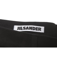 Jil Sander Paire de Pantalon en Coton en Noir