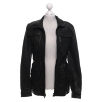 Chanel Leather jacket in black