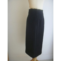 Gianni Versace Skirt Wool in Black