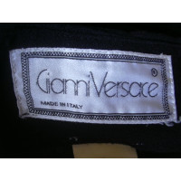 Gianni Versace Rock aus Wolle in Schwarz