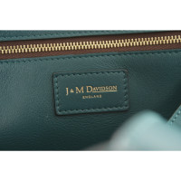 J&M Davidson Handtasche aus Wildleder in Petrol