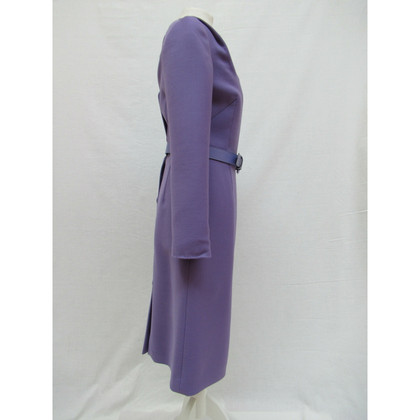 Christian Dior Kleid aus Wolle in Violett