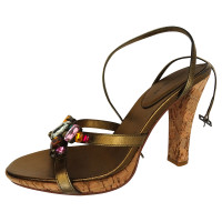 Karen Millen Sandals with semi-precious stones
