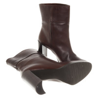 Stuart Weitzman Leather ankle boots in brown