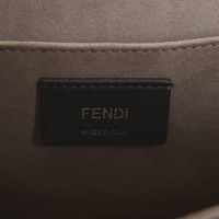 Fendi Kan I Logo in Pelle