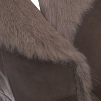 Style Butler Real fur vest, Khaki