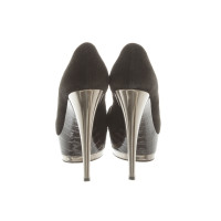 Casadei Pumps/Peeptoes Leer in Zwart