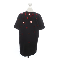 Gareth Pugh Kleid aus Baumwolle in Schwarz