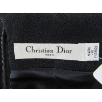 Christian Dior Jurk Wol in Blauw