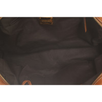 Borbonese Handtasche aus Leder in Braun