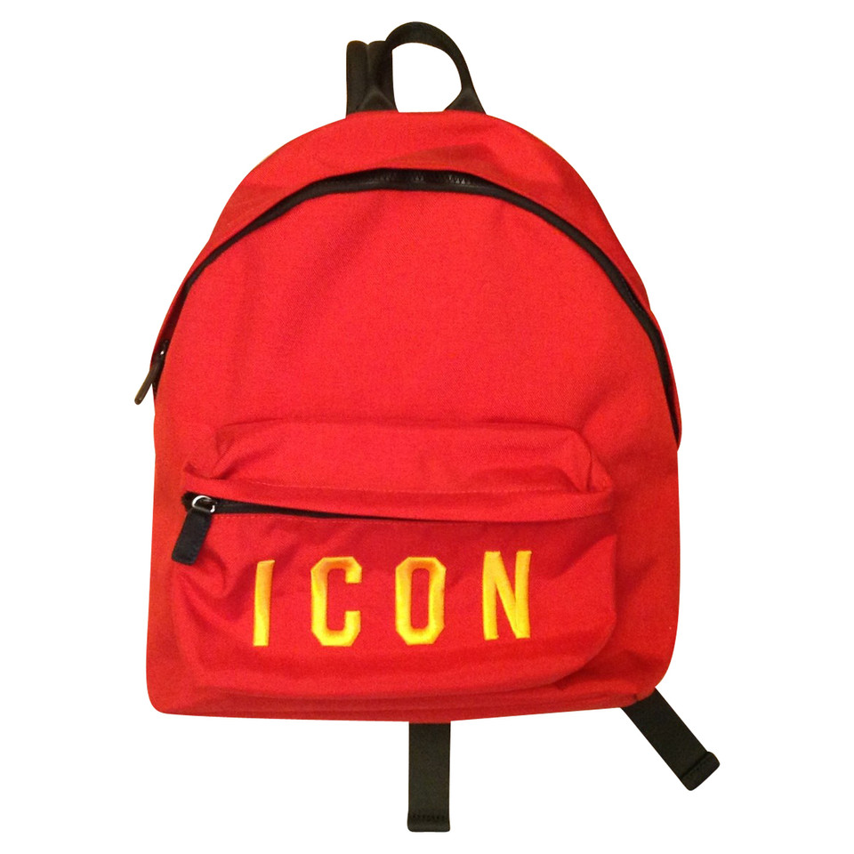 Dsquared2 Rucksack in Rot