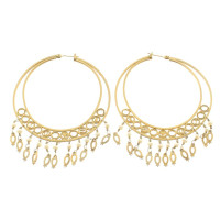 Juicy Couture Hoop earrings with symbols