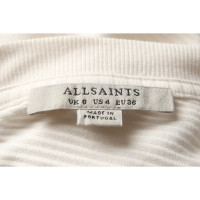 All Saints Top en Coton en Blanc