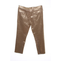 Chloé Trousers Cotton in Gold