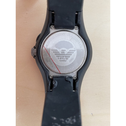 Emporio Armani Armbanduhr in Schwarz