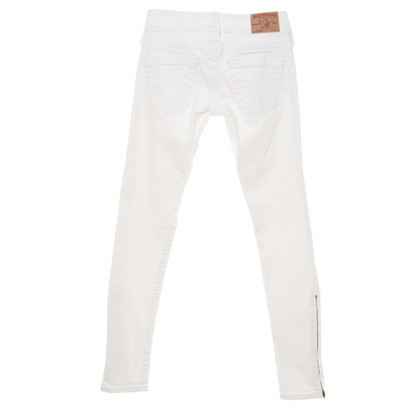 True Religion Jeans aus Baumwolle in Weiß
