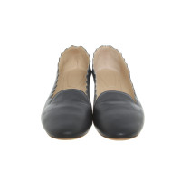 Chloé Slippers/Ballerinas Leather in Blue