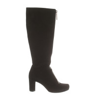 Dolce & Gabbana Bottes en Daim en Noir