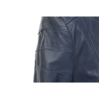 Avelon Jacket/Coat Leather in Blue
