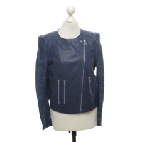 Avelon Jacket/Coat Leather in Blue