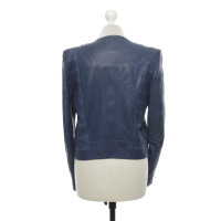 Avelon Jacke/Mantel aus Leder in Blau