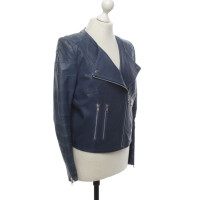 Avelon Jacket/Coat Leather in Blue