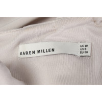 Karen Millen Robe en Viscose en Beige