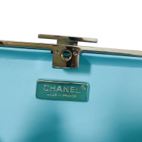 Chanel Python leather clutch