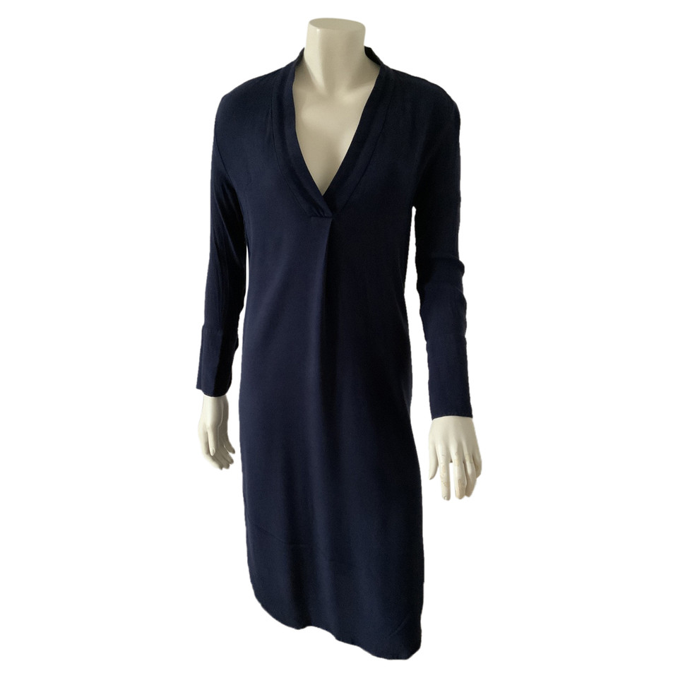 By Malene Birger Kleid aus Viskose in Blau