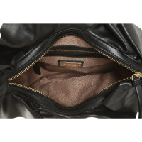 Borbonese Shopper Leather in Black