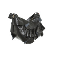 Borbonese Shopper Leather in Black