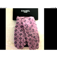 Chanel Gants en Cuir en Rose/pink