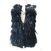 Isabel Marant Vest gemaakt van struisvogelveren