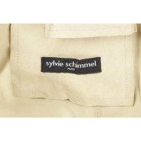Sylvie Schimmel Jacket/Coat Leather in Beige