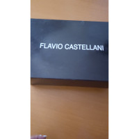 Flavio Castellani Sleehakken Suède in Blauw