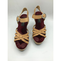 Dolce & Gabbana Sandals Leather in Brown