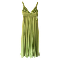 Roberto Cavalli Green silk dress