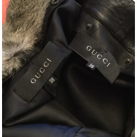 Gucci Veste en cuir
