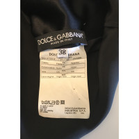 Dolce & Gabbana Zwarte zijden top