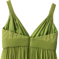 Roberto Cavalli Green silk dress